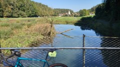 September 2024: Bike, Berge & Bier: Blick nach Nankendorf (Schroll-Bräu)