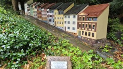 Juli 2025: Das 'Steile Wand von Meerane' im Klein Erzgebirge in Oederan