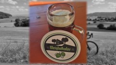 August 2025: Ziel des Fahrradausfluges war der Biergarten im Weiglathal